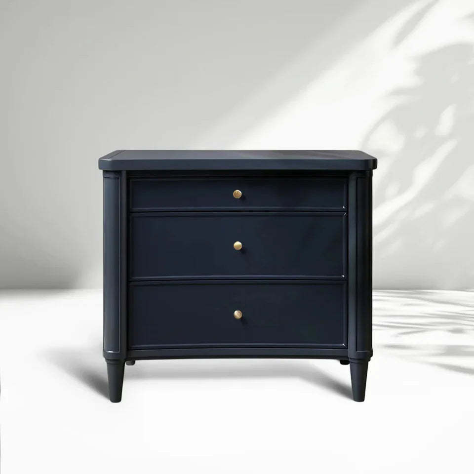 Henley Nightstand,guest room statement bedside table,soft-close drawer nightstand
