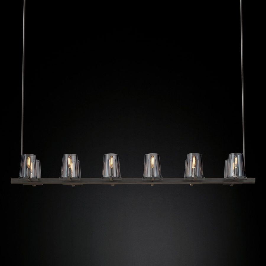 Hippodir Linear Chandelier 60"-Fullstarlighting
