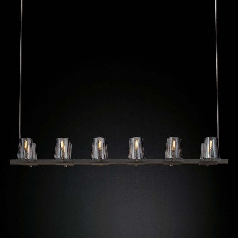 Hippodir Linear Chandelier 60"-Fullstarlighting