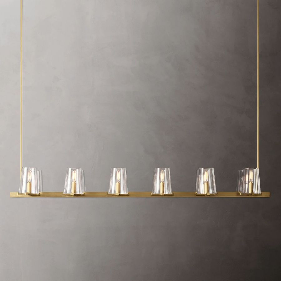 Hippodir Linear Chandelier 60"-Fullstarlighting