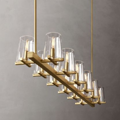 Hippodir Linear Chandelier 60"-Fullstarlighting