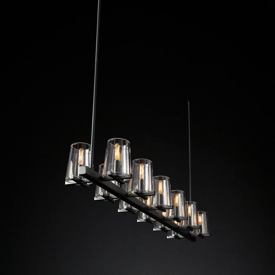 Hippodir Linear Chandelier 60"-Fullstarlighting