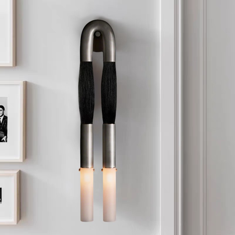 Horsehair Sconce-Fullstarlighting