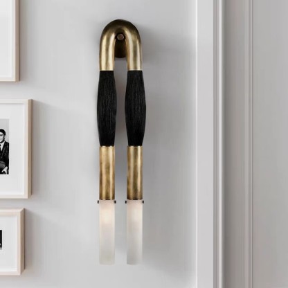 Horsehair Sconce-Fullstarlighting