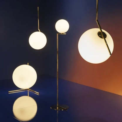 IC S Pendant Light 11.8"D 17.72"D