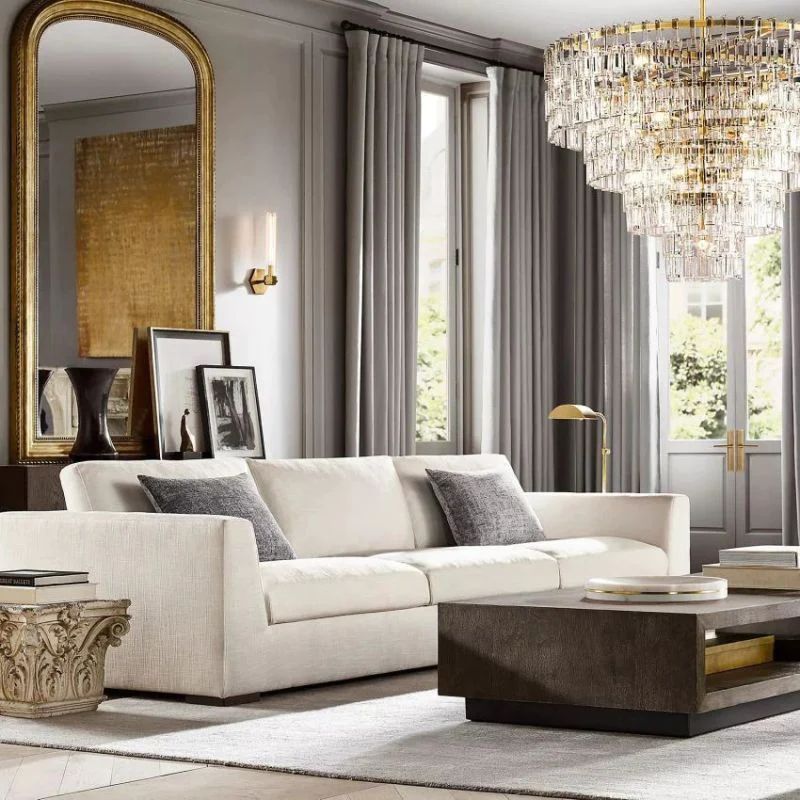 Iralier 4-Tier Round Chandelier 48"