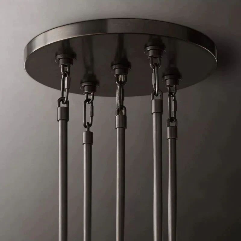 Iralier Round Chandelier 60"-Fullstarlighting