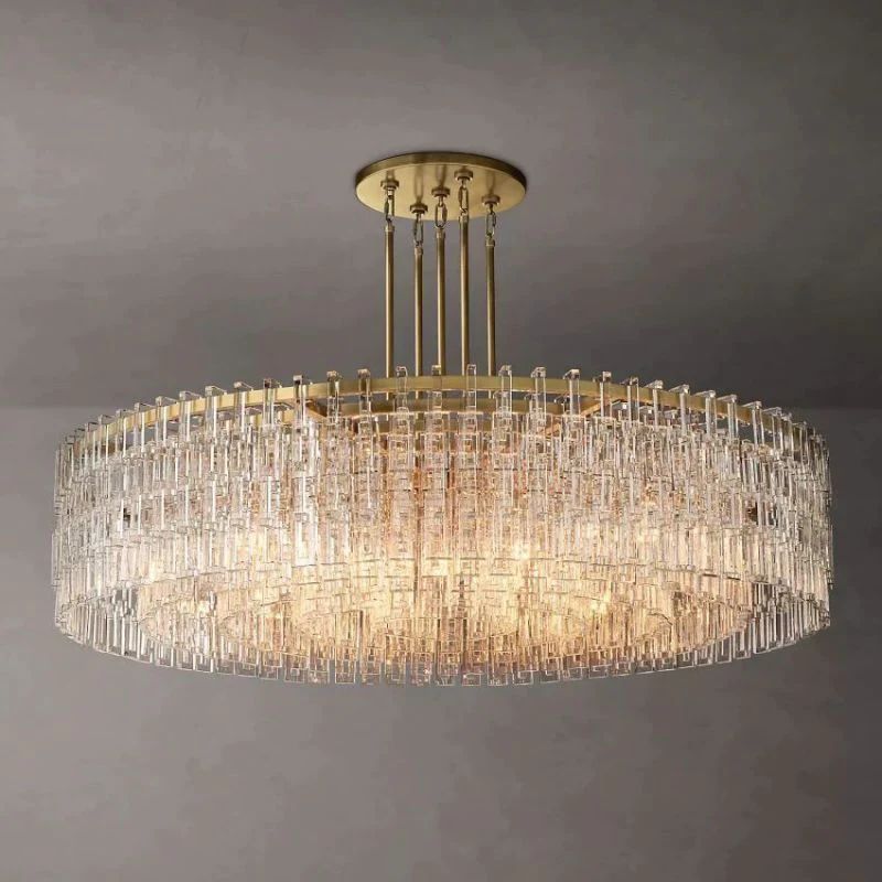 Iralier Round Chandelier 60"-Fullstarlighting