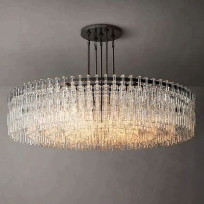 Iralier Round Chandelier 60"-Fullstarlighting