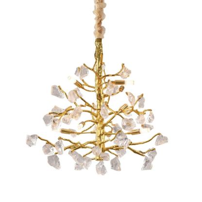 Jaykey Glass Branch Chandelier-Fullstarlighting