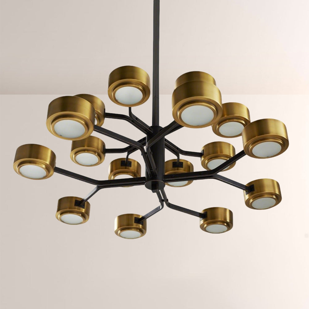 Jesse Two Tier Chandelier-Fullstarlighting