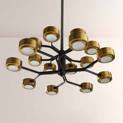Jesse Two Tier Chandelier-Fullstarlighting