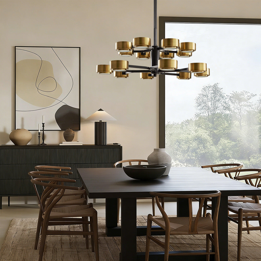 Jesse Two Tier Chandelier-Fullstarlighting