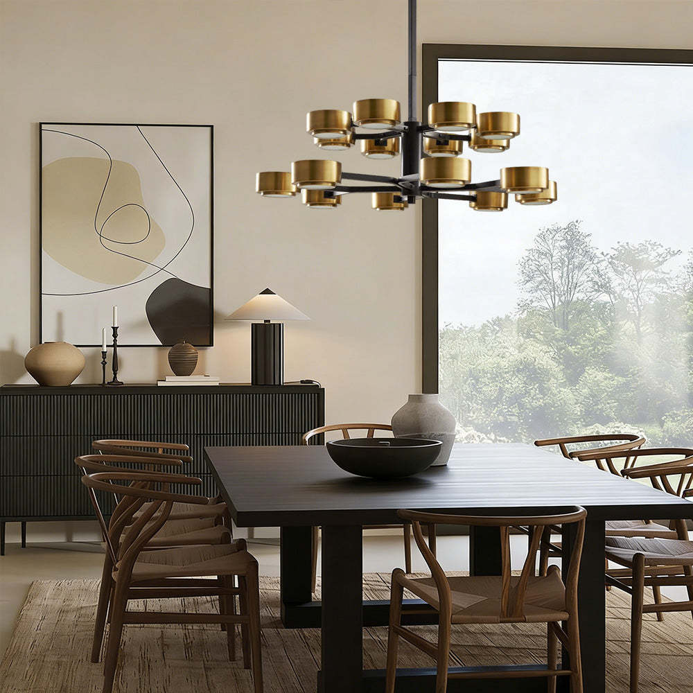 Jesse Two Tier Chandelier-Fullstarlighting