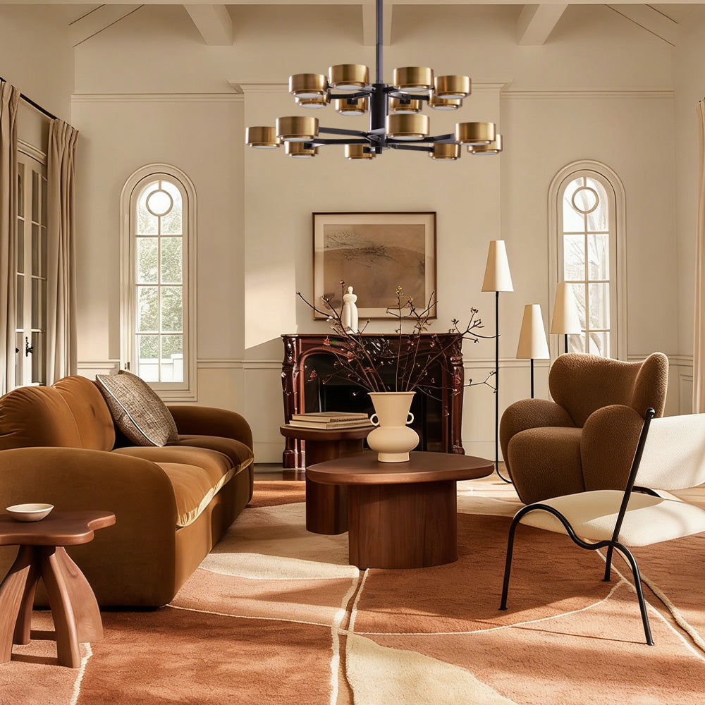 Jesse Two Tier Chandelier-Fullstarlighting