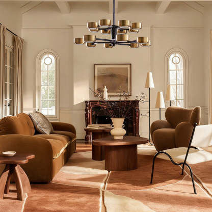 Jesse Two Tier Chandelier-Fullstarlighting