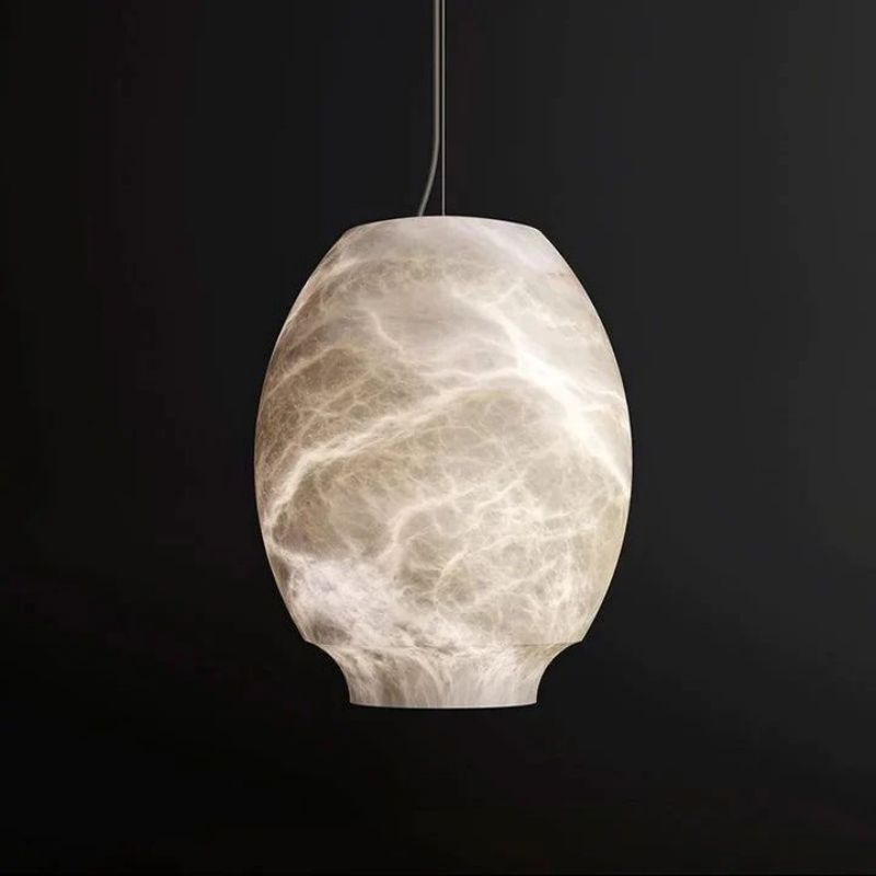 Alabaster Lantern Pendant-Fullstarlighting