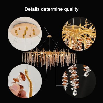 Kanew Dining Room Branch Chandelier-Fullstarlighting