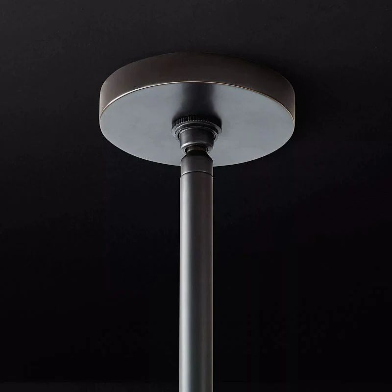 Karous Glass Round Chandelier 36"-Fullstarlighting