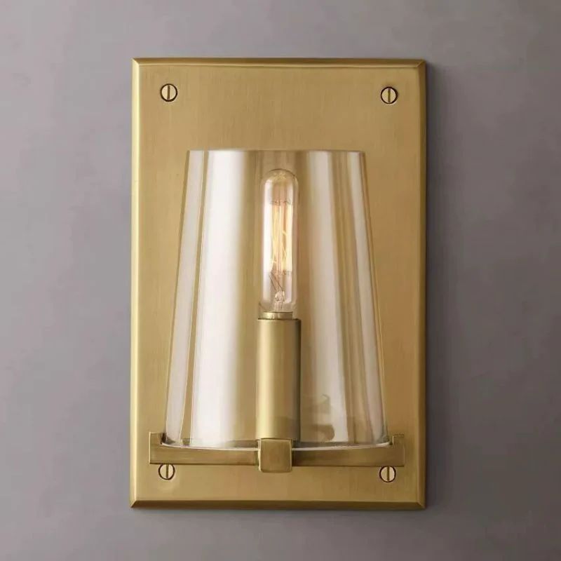 Karous Glass Wall Sconce-Fullstarlighting