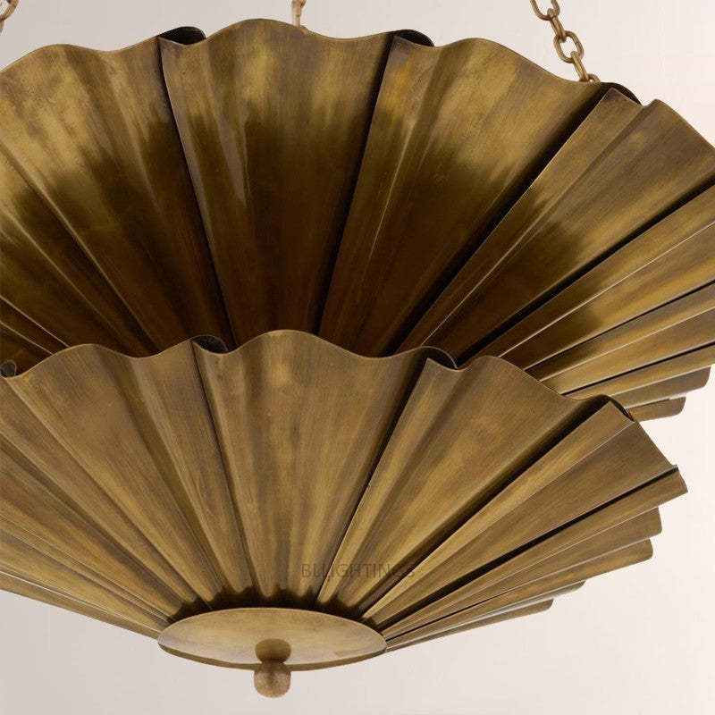 Kattmie Round Two Tier Chandelier 28"-Fullstarlighting