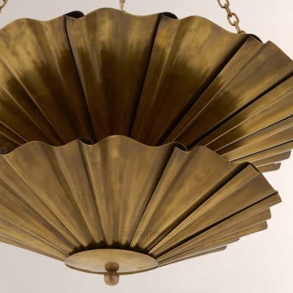 Kattmie Round Two Tier Chandelier 28"-Fullstarlighting