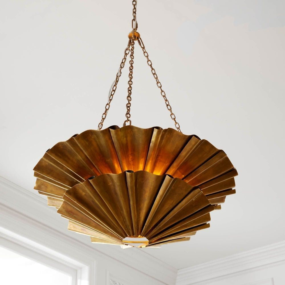 Kattmie Round Two Tier Chandelier 28"-Fullstarlighting