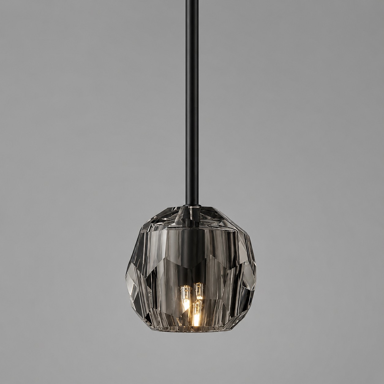 Kelly Faceted Glass Rod Pendant Light-Fullstarlighting