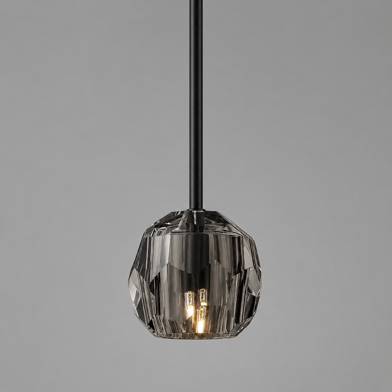 Kelly Faceted Glass Rod Pendant Light-Fullstarlighting