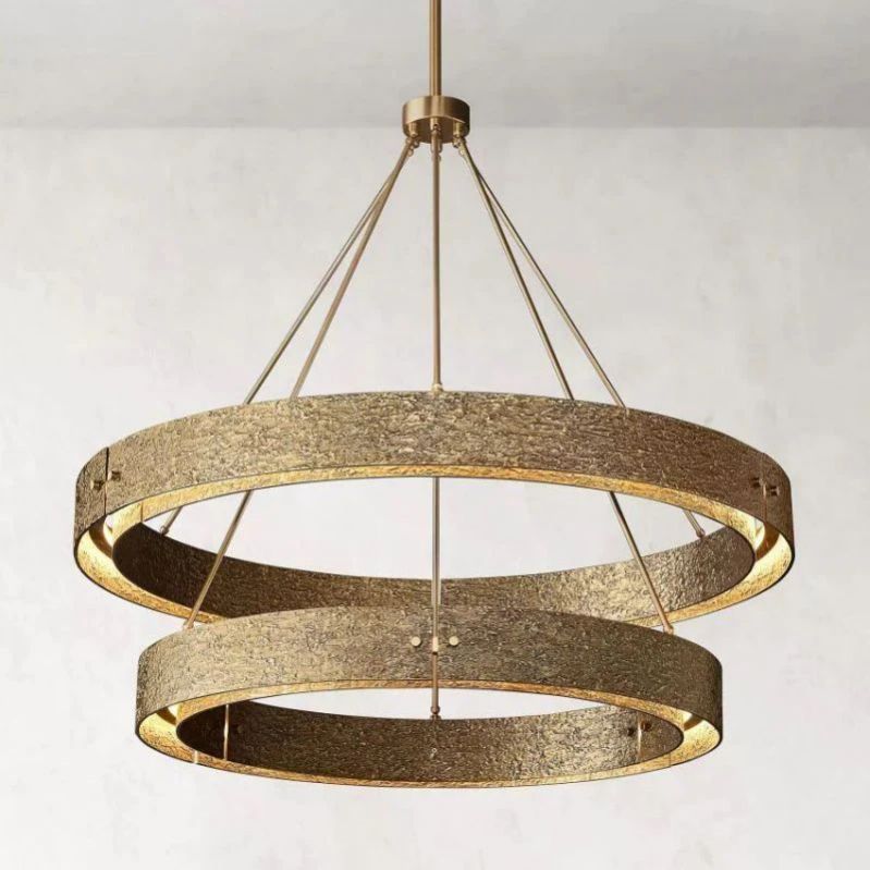 Vouvray 2-Tier Round Chandelier 60"-Fullstarlighting