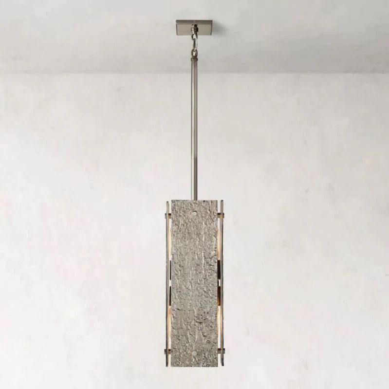 Vouvray Square Pendant 19"-Fullstarlighting