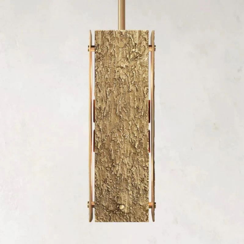 Vouvray Square Pendant 19"-Fullstarlighting