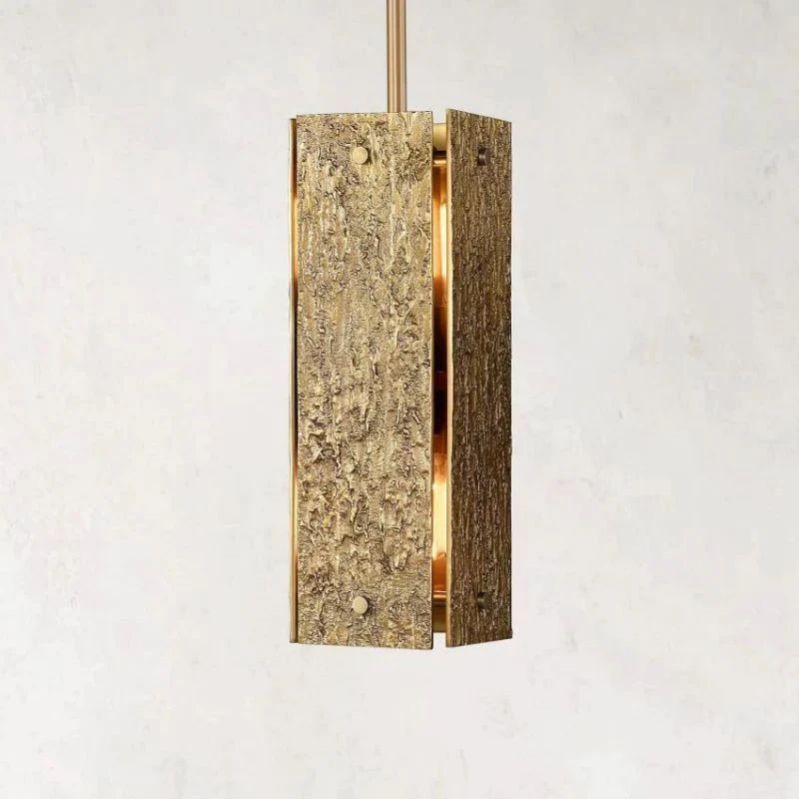 Vouvray Square Pendant 19"-Fullstarlighting