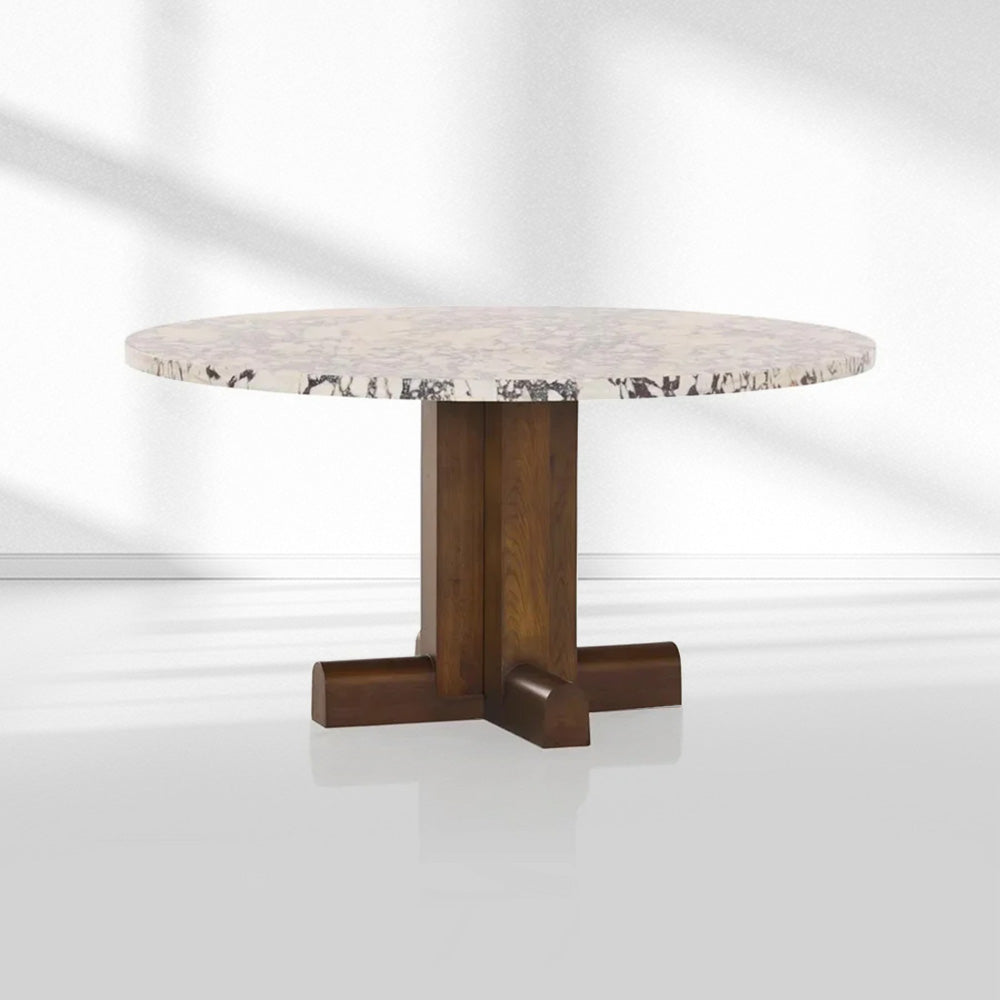 Khodier Round Dining Table-Fullstarlighting