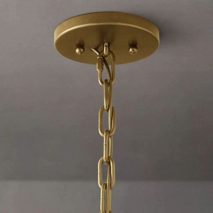 Kiko Crystal Round Chandelier 43"-Fullstarlighting