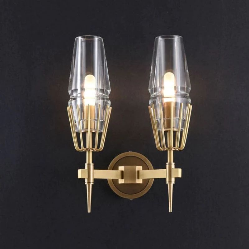 Kima Double Wall Sconce-Fullstarlighting