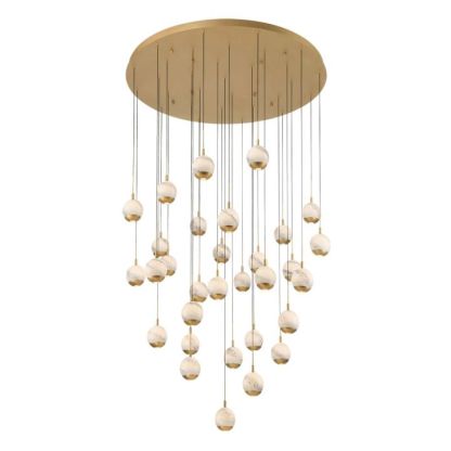 Kimma Lights Round LED Chandelier-Fullstarlighting