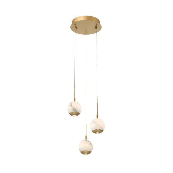 Kimma Round LED Pendant-Fullstarlighting