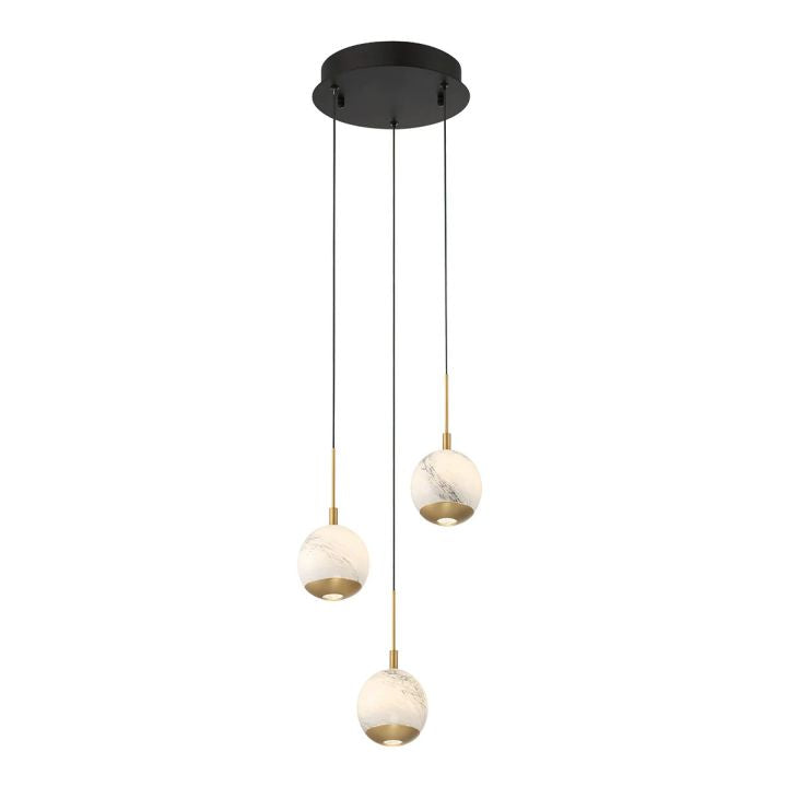 Kimma Round LED Pendant-Fullstarlighting