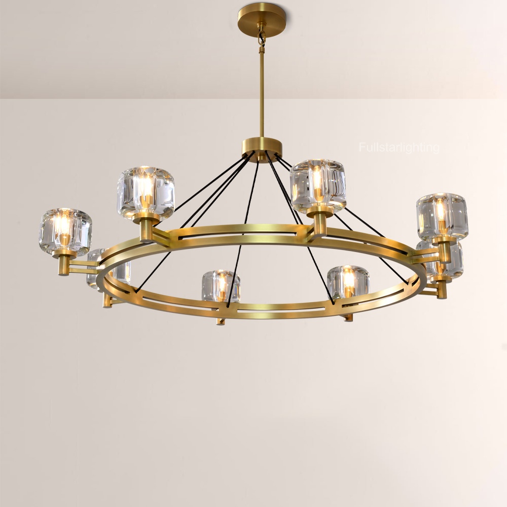 Demaret Round Chandelier 60''