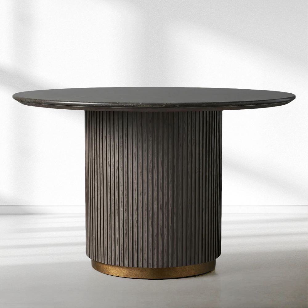 Fimley Round Dining Table-Fullstarlighting