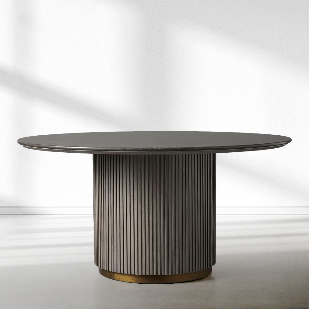 Fimley Round Dining Table-Fullstarlighting