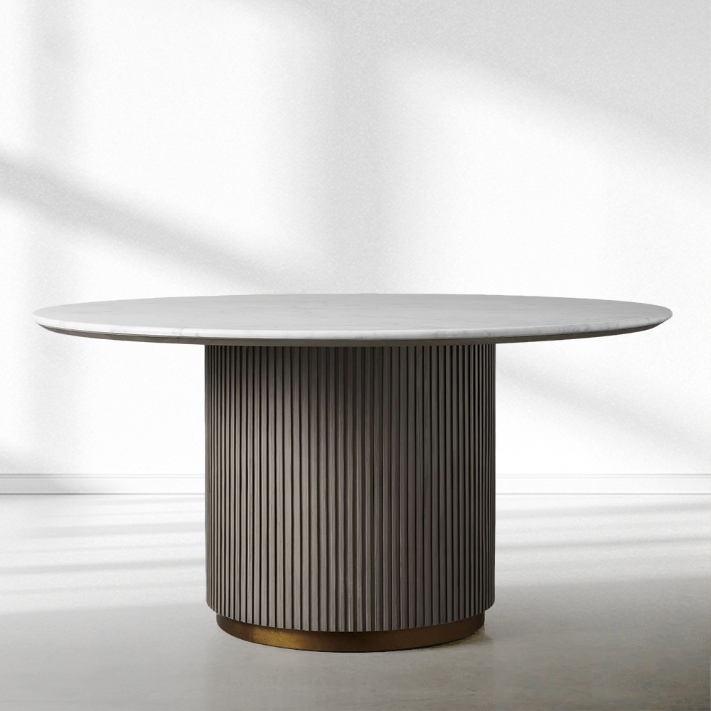 Fimley Round Dining Table-Fullstarlighting