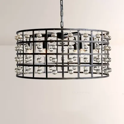 La Cage Round Chandelier