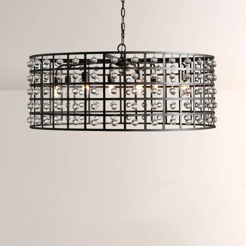 La Cage Round Chandelier
