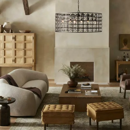 La Cage Round Chandelier