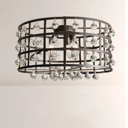 La Cage Flushmount-Fullstarlighting