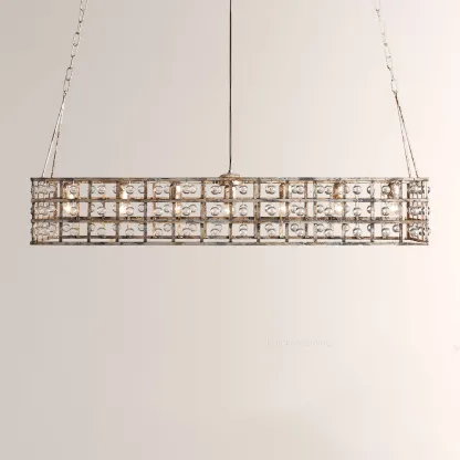 La Cage Rectangular Chandelier-Fullstarlighting