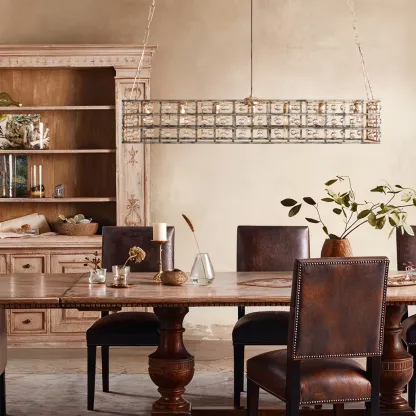 La Cage Rectangular Chandelier-Fullstarlighting