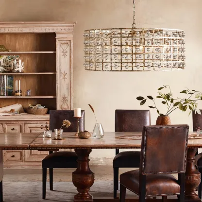 La Cage Round Chandelier-Fullstarlighting